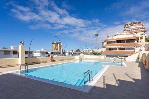 Πισίνα στο ή κοντά στο Apartment Beautiful Sea View Las Vistas