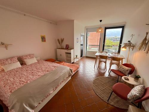 Ένα ή περισσότερα κρεβάτια σε δωμάτιο στο Avenue Rogier