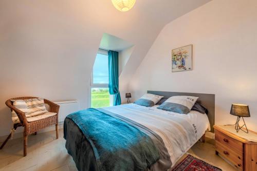 Postel nebo postele na pokoji v ubytování Ty Per - Les Gîtes Marins