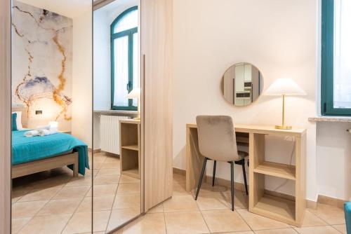 Ένα ή περισσότερα κρεβάτια σε δωμάτιο στο Urban Loft near Rho-Fiera, Milan & MXP