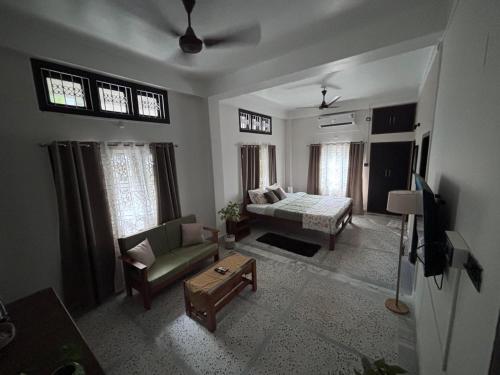 Postel nebo postele na pokoji v ubytování Casa Niribili