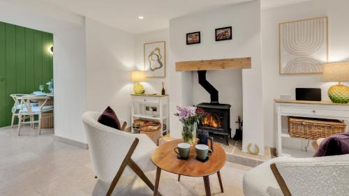 Istumisnurk majutusasutuses Dotty's Cottage