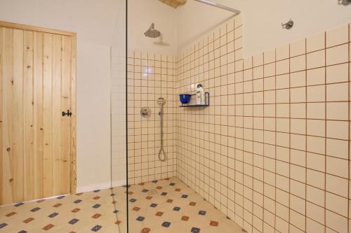 Koupelna v ubytování Manas Slowliving - Santiago