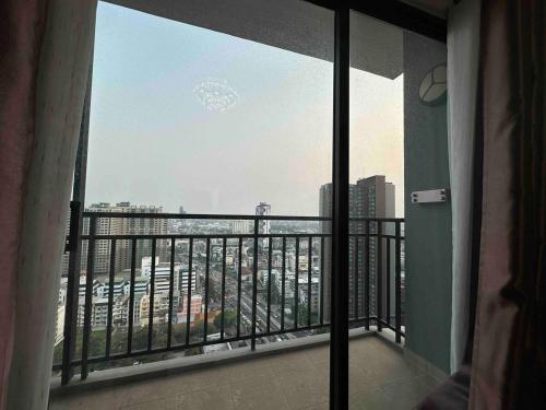 Μπαλκόνι ή βεράντα στο Sweet Home 湄南河摩天轮夜市