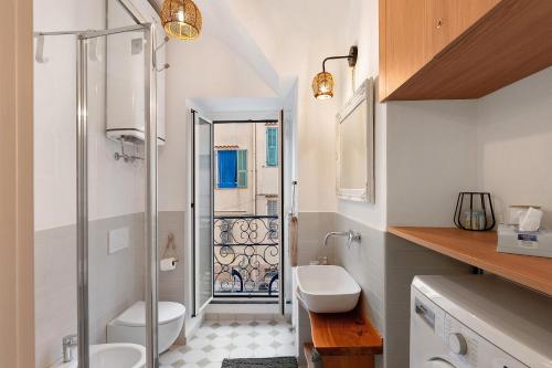 Koupelna v ubytování La Tana Dei Marinai