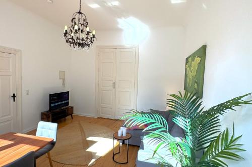 Μια τηλεόραση ή/και κέντρο ψυχαγωγίας στο Wohnung Im Herzen der Innenstadt