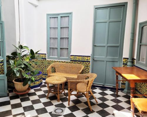 Posezení v ubytování Casa Peral Jerez de la Frontera