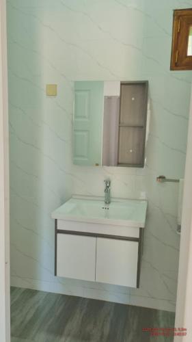 ห้องน้ำของ Giraffe House Vilankulo