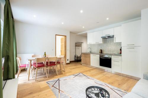 Dapur atau dapur kecil di Villa la source