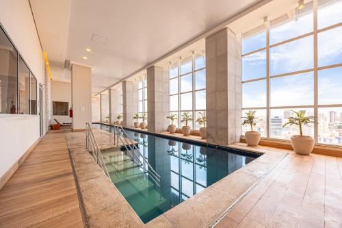 Bazén v ubytování Premium Modern Apartment - Cittyplex nebo v jeho okolí