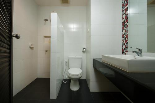 Koupelna v ubytování Tuana Hotels The Natural Resort