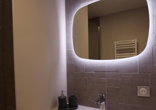 Koupelna v ubytování Suite Argile - Centre historique