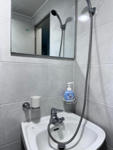 Koupelna v ubytování C- an apartment-style accommodation in Seoul - Bongcheon Station