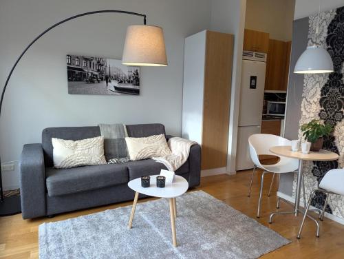 Posezení v ubytování Forenom Apartments A-R Lorents Gata - Majorna