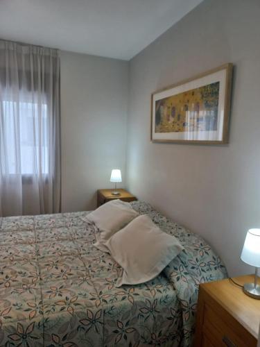 Ένα ή περισσότερα κρεβάτια σε δωμάτιο στο NUEVA CÓRDOBA zona PLAZA ESPAÑA