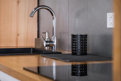 Kuchyň nebo kuchyňský kout v ubytování Casa Sol Nascente