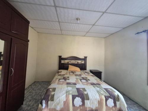 Ένα ή περισσότερα κρεβάτια σε δωμάτιο στο Casa El Recuerdo