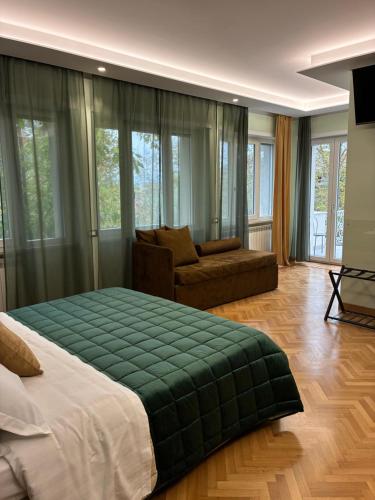 Ένα ή περισσότερα κρεβάτια σε δωμάτιο στο Il giardino di Silvia