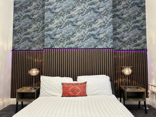 Postel nebo postele na pokoji v ubytování A&A Luxury Stay Noble Street