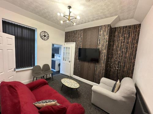 TV a/nebo společenská místnost v ubytování A&A Luxury Stay Noble Street