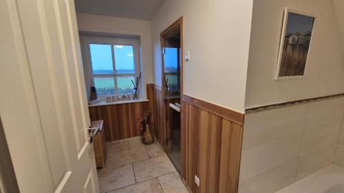 Koupelna v ubytování Ferienhaus Philomena Dagebüll