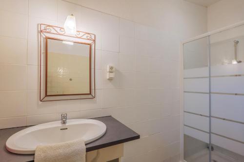 Koupelna v ubytování Gîte Des Louveteaux