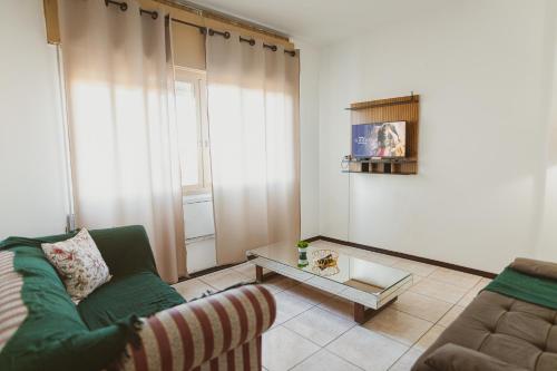 Χώρος καθιστικού στο IKE Hospedagem Centro-Unidade2