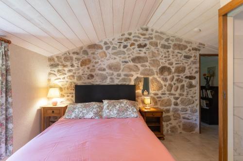 Postel nebo postele na pokoji v ubytování L'Ancienne Estable