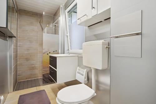 Ένα μπάνιο στο Ferienhaus 204