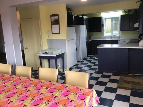 Kuchyň nebo kuchyňský kout v ubytování Eau-Berge Champêtre