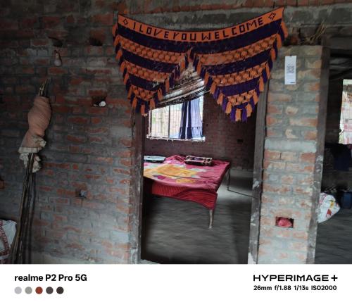 Posezení v ubytování Rajendra Homestey