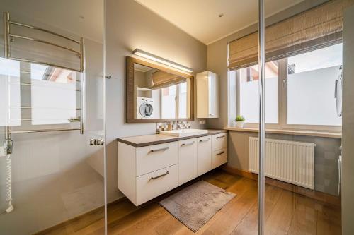 Ένα μπάνιο στο Marijonų Apartamentai