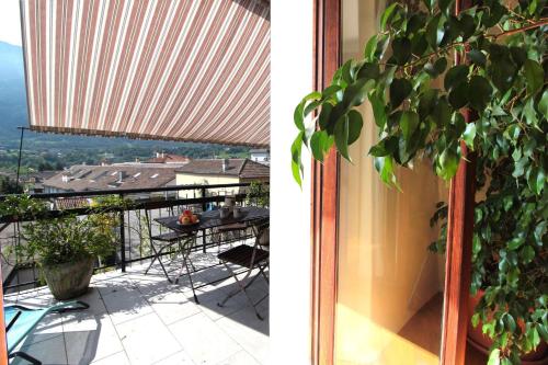 Balkón nebo terasa v ubytování Casa Ines, Feltre