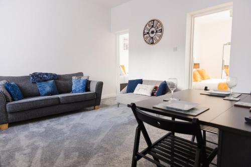 Et opholdsområde på Northumberland Cosy Home