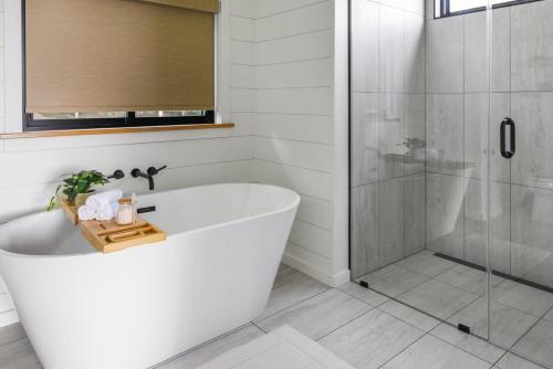 Koupelna v ubytování Moonlight Ridge - A-Frame