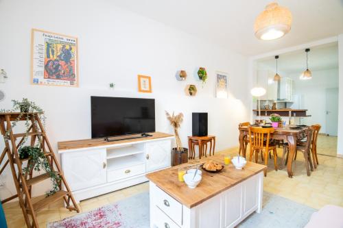 L'artiste spacieux T3 au centre ville avec petit garage