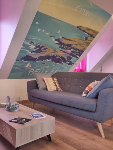 Au détour du phare, appartement 3 étoiles avec jardin, Belle-Ile-en-mer, Bangor