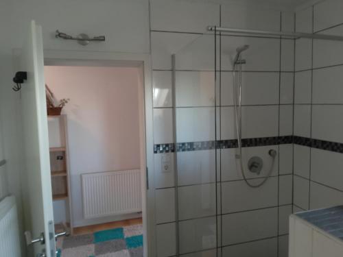 Koupelna v ubytování Ferienwohnung in Niederbayern