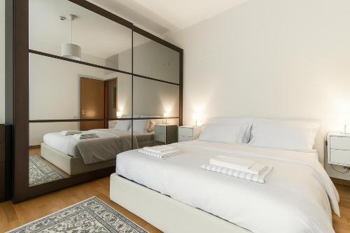 Ένα ή περισσότερα κρεβάτια σε δωμάτιο στο Casa Dela Cruz