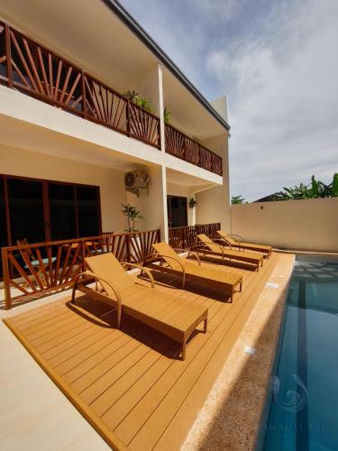 Πισίνα στο ή κοντά στο Makadal'Eau Boutique Resort