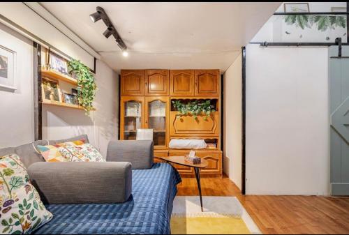 Kuchyň nebo kuchyňský kout v ubytování Uhome City Park