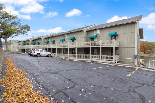 Bygningen som feriehuset ligger i