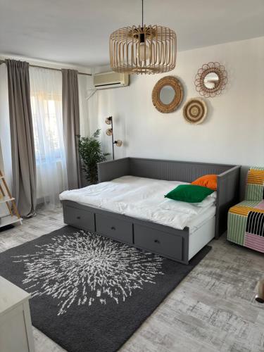 Postel nebo postele na pokoji v ubytování AMA Studio