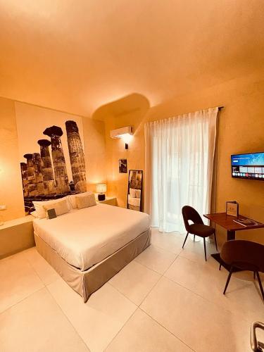 Postel nebo postele na pokoji v ubytování Bìfara Rooms