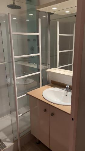 Koupelna v ubytování Saint-François, Port Marina Studio 13