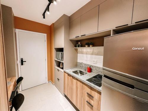 A cozinha ou kitchenette de !Novinho! Apê Elamor - Brooklin - SP