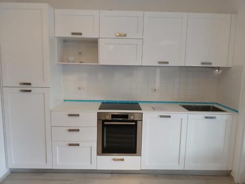 Kuchyň nebo kuchyňský kout v ubytování Villetta Gallurese