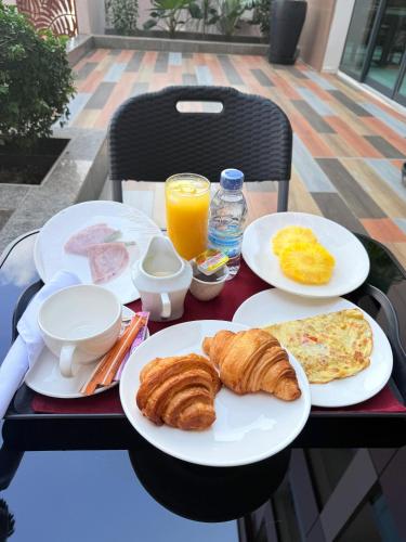 Jídlo v hotelu nebo okolí