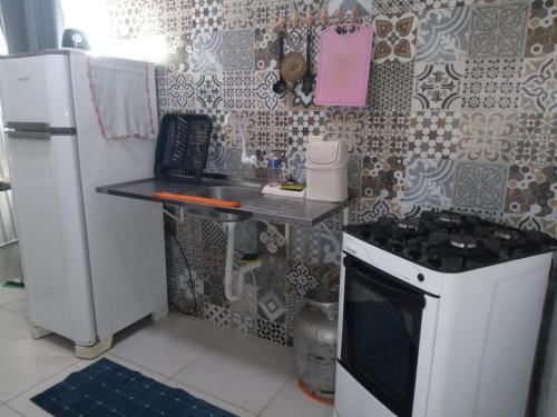 Küche/Küchenzeile in der Unterkunft Condomínio Bezerra