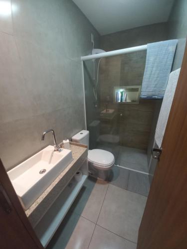 Koupelna v ubytování Casa 3